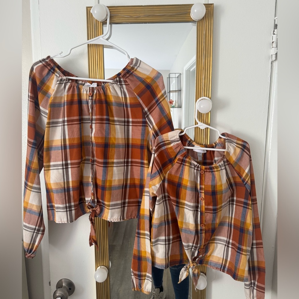 Mommy and me matching tops